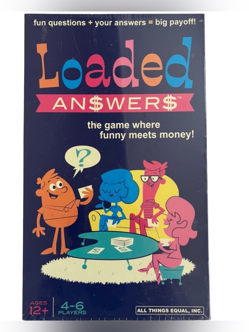 Loaded Answers Party Card Game All Things Equal Family Fun Game